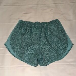Nike Teal Patterned Athletic Shorts